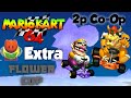 Mario Kart 64 N64 Flower Cup Extra From SMK To MKLHC 2p Co Op The Mario Kart Series