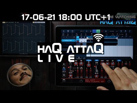 Synth Waveform Experiments │ Sound design and Synthesis │ haQ attaQ LIVE ep 11
