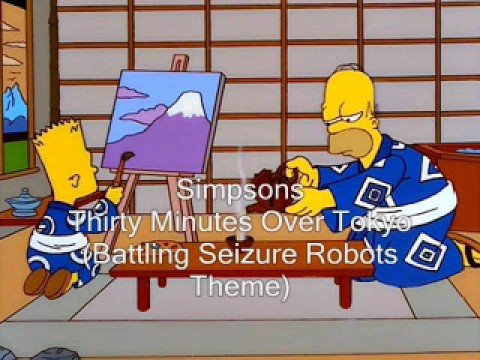Simpsons Season 10 Episode 23 OST-Battling Seizure Robots