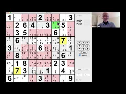 Sudoku Tutorial #85  Solving a DIABOLICAL PUZZLE.