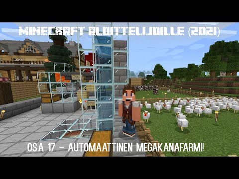 Automaattinen megakanafarmi! - Minecraft aloittelijoille (2021) #17