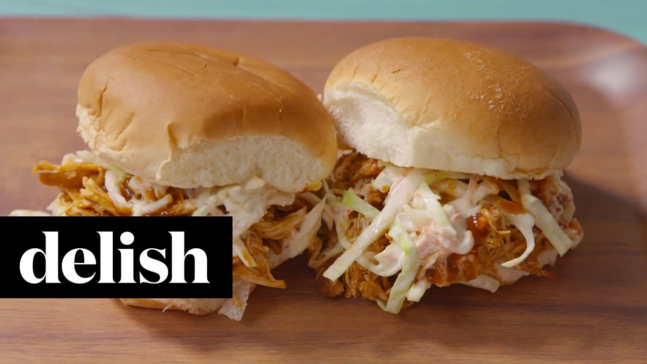 Brown Sugar BBQ Chicken Sandwiches | Delish