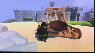 【human fall flat】投石砲！発射！  1人実況プレイ Part3