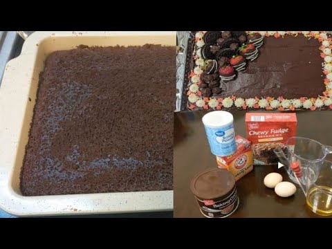 Chocolate cake homemade recipe || So Easy & yummy cake😋 || Rj khursheed