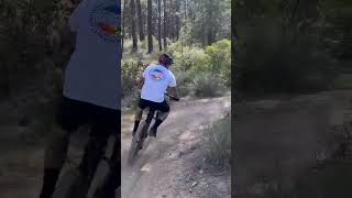 Kids Ride Shotgun Testing #mtb #mountainbike #ytshorts