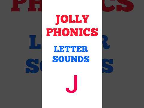 Phonics - The Letter J -Jolly Phonics​ /j/ sound -​'j' words | Letter Sounds #phonics #jollyphonics