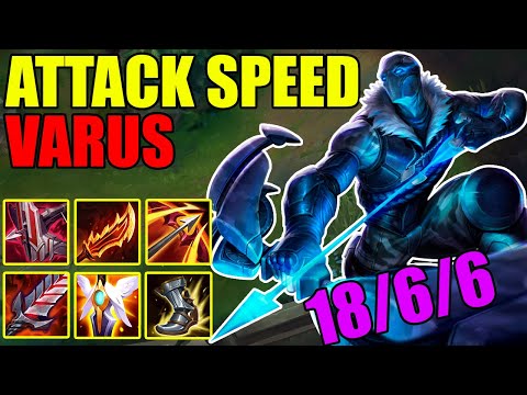Say Hello to the NEW VARUS META! Attack Speed build is TOO OP!