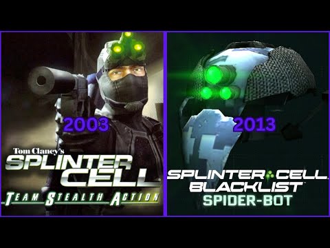 Tom Clancy's Splinter Cell Handheld Games Evolution 2003-2013