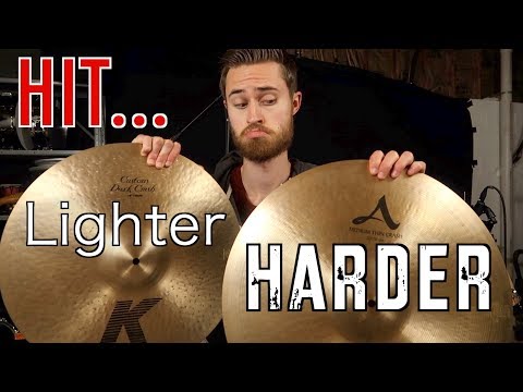 How Hard Should You Hit Cymbals?