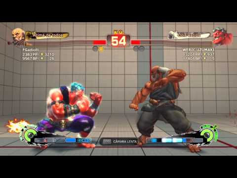 SSF4 AE LIVE PC   WERIC UZUMAKI Hakan vs FGadiolli Gouken