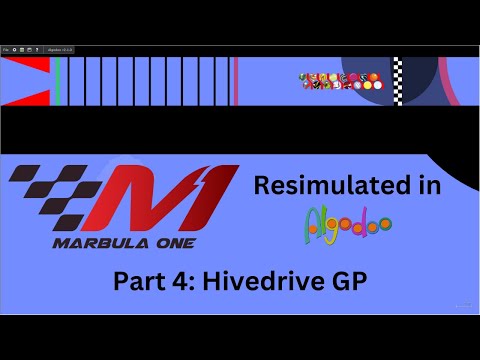 Resimulating the 1st Season of Marbula One in Algodoo (Part 4 - Hivedrive GP)