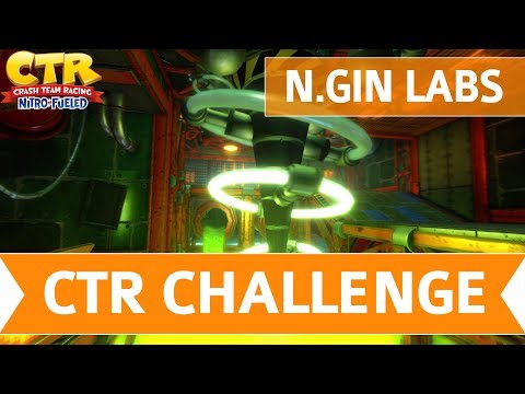 Crash Team Racing Nitro Fueled - N.Gin Labs CTR Challenge Token Locations
