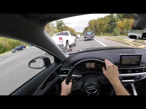 2018 Audi A4 2.0T Quattro - POV Test Drive