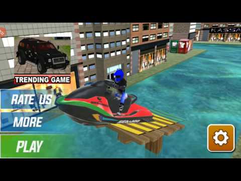 Jet Ski Stunt Atlantis Parking Video