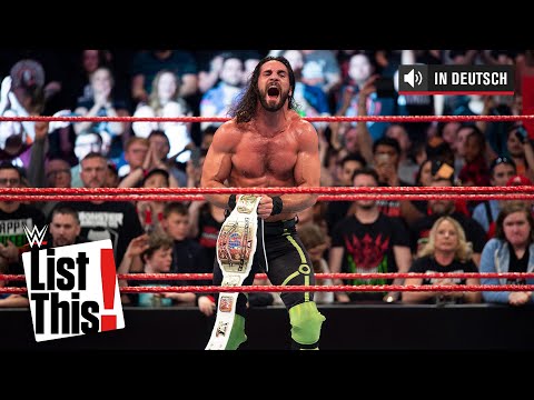 5 Superstars mit den meisten Siegen in 2018 - WWE List This! (DEUTSCH)