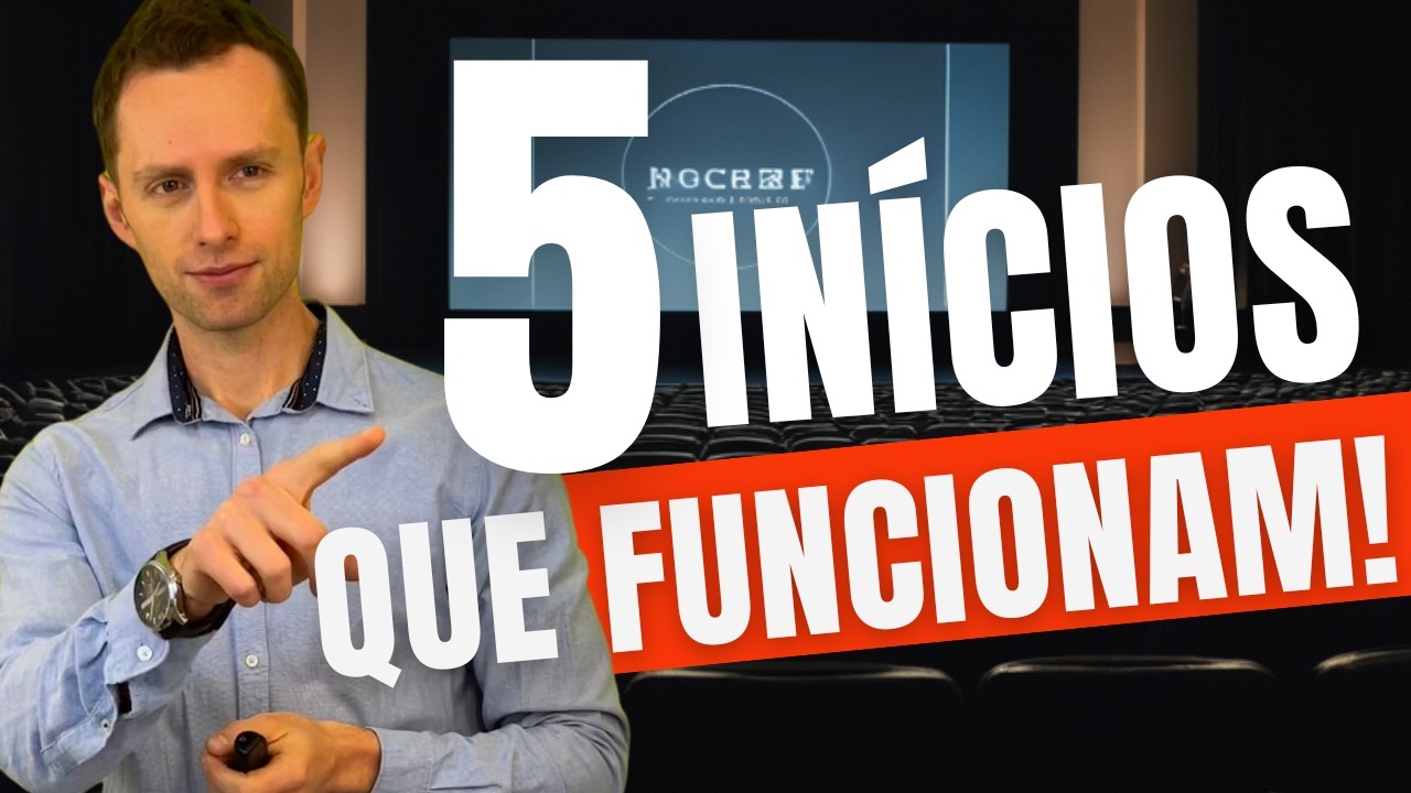 Testei + de 100 Inícios em Apresentações e Reuniões – Apenas 5 Funcionam e Impactam de Verdade!