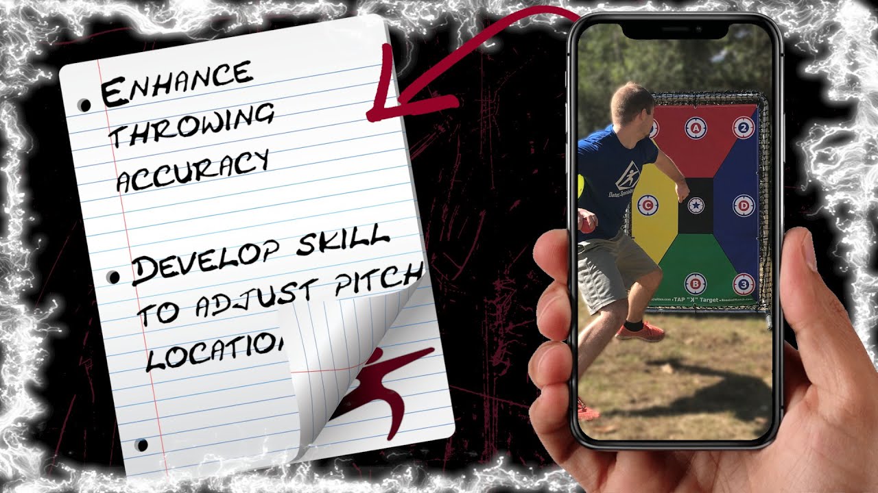 TAP™ ‘K’ Target — Enhance Throwing Accuracy, Develop Skill to Adjust Pitch Location