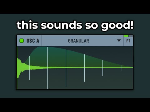 Granular sound design is insane with Serum 2..