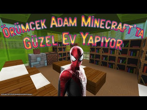 Örümcek Adam Minecraft'ta Ev Yapıyor Acaba Sınavı Geçebilecek mi?