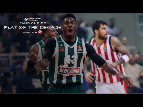 Round 5 winner, Fans Choice Play of the Decade: Thanasis Antetokounmpo