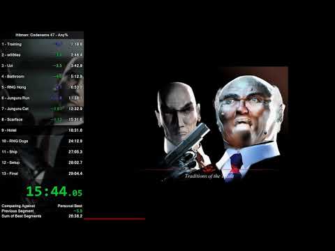 [FWR] Hitman: Codename 47 - All Missions Speedrun in 27:31