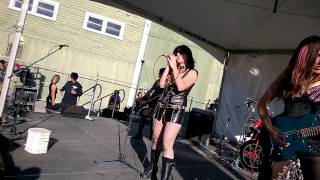 Cruella Motley Crue Cover Band- Merry Go Round @ Hollister Rally 2014