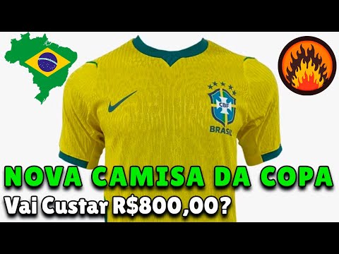 R$800 for the NEW Brazil World Cup 2026 soccer jersey, ARE YOU GOING TO BUY IT?