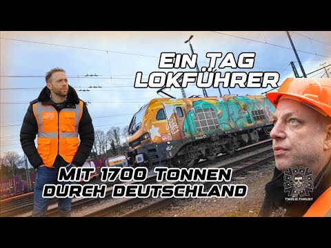 Lokführer für einen Tag - mit 1700 Tonnen durch Deutschland! | 4k DOKU | TF Dispo | Zug | Bahn
