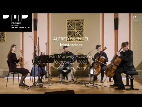 Schubert: String Quintet in C major, D. 956 - Workshop / Alfred Brendel (Ivan Moravec Academy 2022)