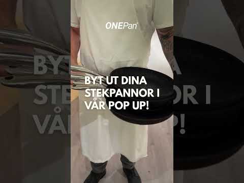 Byt ut din OnePan direkt i vår pop up på Fredsgatan 6 – specialpris utan fraktkostnad! 🍳💫