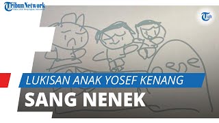 Teringat Sosok sang Nenek, Cucu Korban Pembunuhan di Subang Buat Lukisan yang Menyayat Hati Keluarga