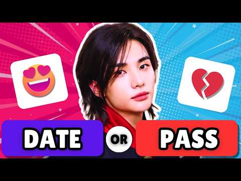 DATE or PASS: KPOP IDOLS 💕 | Smash or Pass Kpop Idols Game 2025 | KPOP QUIZ GAME