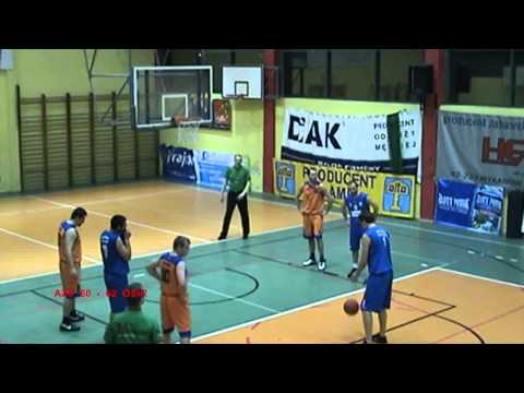 OZKosz Cz-wa Liga Okręgowa 2011/2012 07.03.12 CTC AZS Politechnika Cz-wa - OSiR K-ck 4 kwarta
