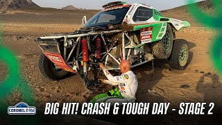  EXCLUSIVE 💥 footage! BIG HIT, crash and damage in Stage 2