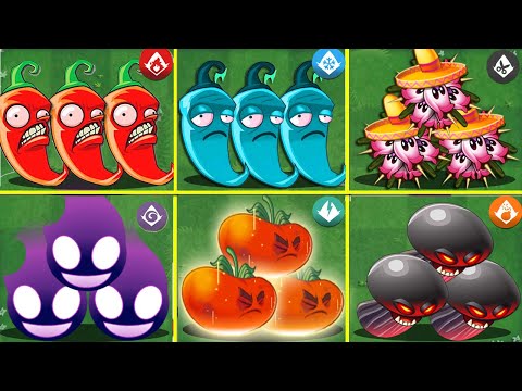 CHILLY PEPPER & 6 Best BOMB Plants Battlez - Who Will Win? - PvZ 2 Plant Vs Plant