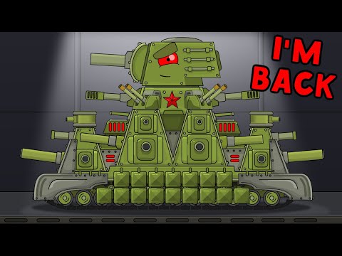 The Steel Soviet Monster KV-44 is Back - Cartoons about tanks