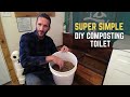 Easy Elegant DIY COMPOSTING TOILET Better Than The Expensive Ones