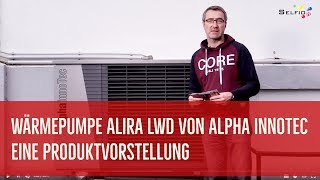 Wärmepumpe der Alira LWD Serie von alpha innotec