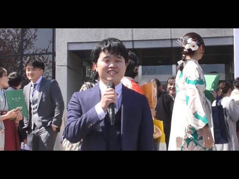 令和５年度学位記授与式大学院修了生インタビュー ４