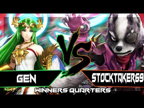 NYC/NJ Invitational | Gen (Palutena) Vs. GG Stocktaker69 (Wolf) Winners Quarters - SSBU