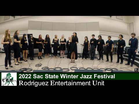 2022 REU Jazz Vocal Ensemble at Sacramento State Winter Jazz Festival