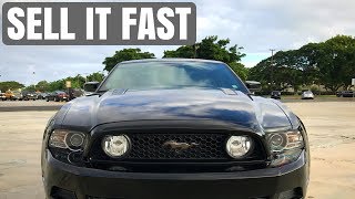 Mustang SOLD!!! - How To Sell A Car Fast