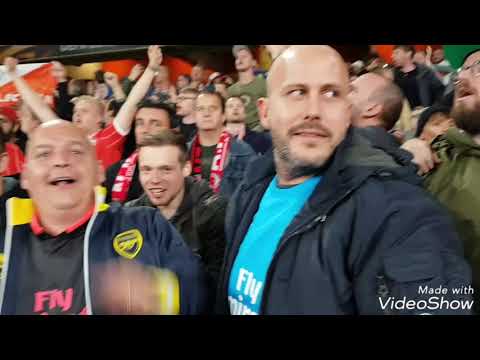 Arsenal London vs. 1. FC Cologne 14th September 20.000 Köln Fans