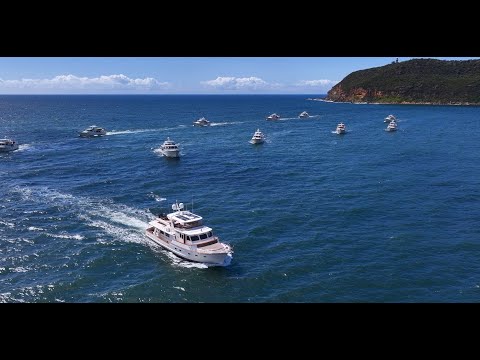 A Fleming Yachts Australia Rendezvous At Peats Bite