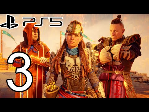 HORIZON FORBIDDEN WEST PS5 Gameplay Walkthrough Part 3 FULL GAME - No Commentary