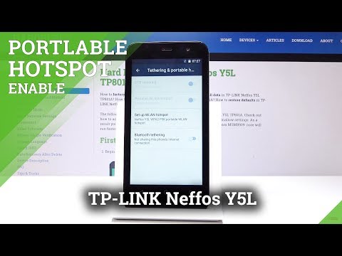 How to Enable Portable Hotspot in TP-LINK Neffos Y5L– Share Network