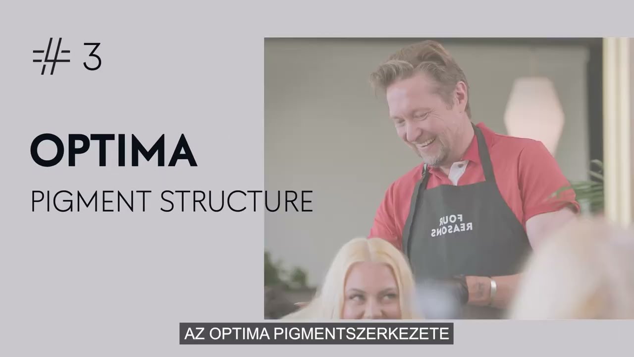 3. A Four Reasons Optima pigmentösszetétele | Four Reasons Hungary