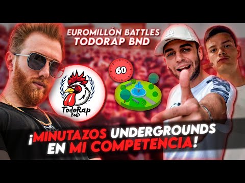 ¡MINUTAZOS UNDERGROUNDS EN MI COMPETENCIA! |TODORAPBND NAVAS VS MIGUI, OSIRIS VS RAI Y ALEK VS MIGUI