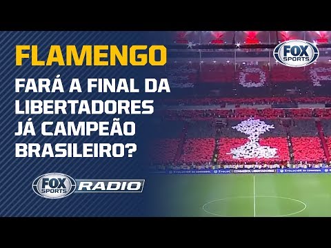 O FLAMENGO FARÁ A FINAL DA LIBERTADORES JÁ CAMPEÃO BRASILEIRO?