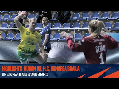 Kuban vs H.C. Dunarea Braila | Round 2 | EHF European League Women 2020/21